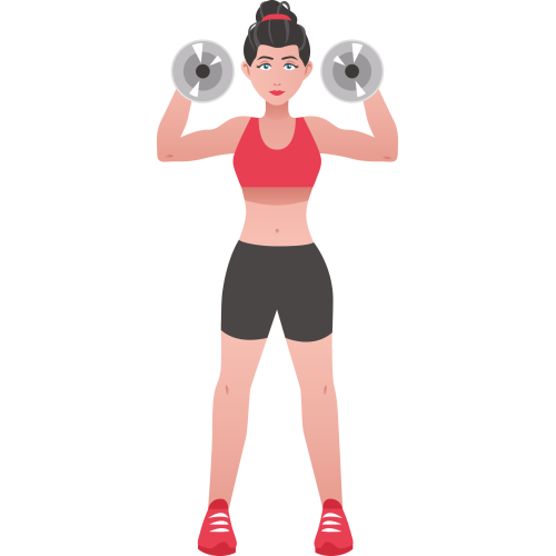 Autocollant Sport Musculation