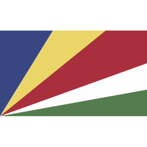 Autocollant Drapeau Seychelles