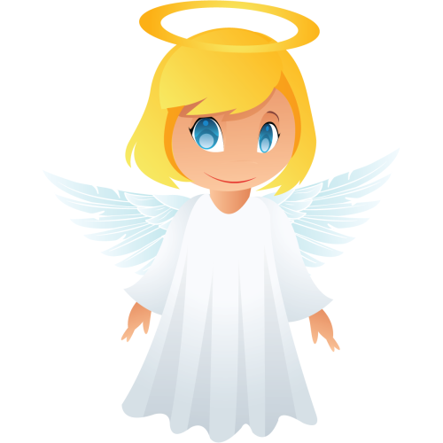 Autocollant Déco Noel Ange