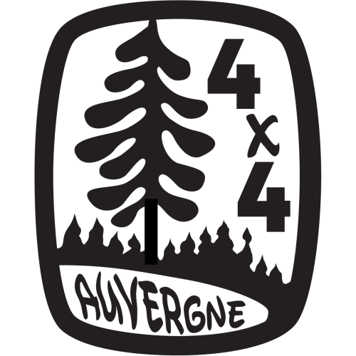 Sticker 4x4 Auvergne
