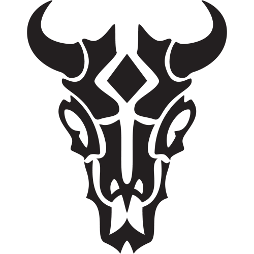 Sticker Tête De Mort