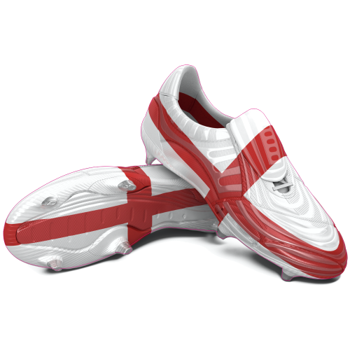 Autocollant Chaussure Foot Angleterre