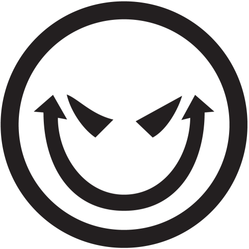 Sticker Jdm Devil Smile