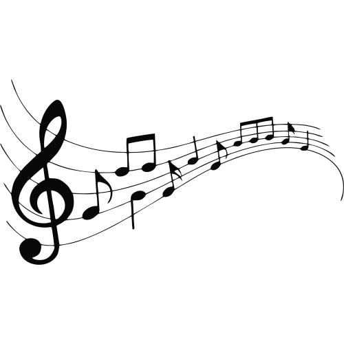 Sticker Partition Musique