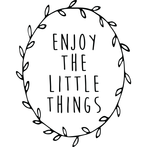 Sticker Enjoy The Little Things