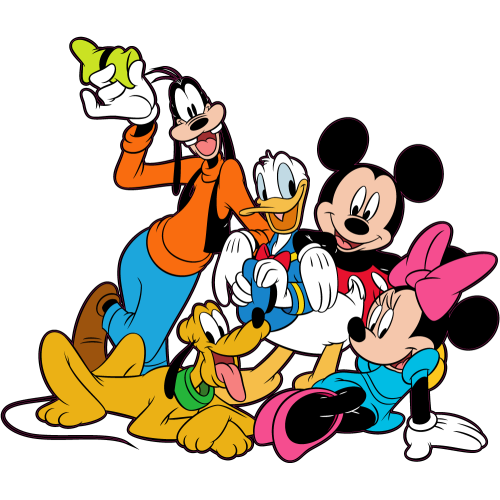 Autocollant Mickey Et Compagnie