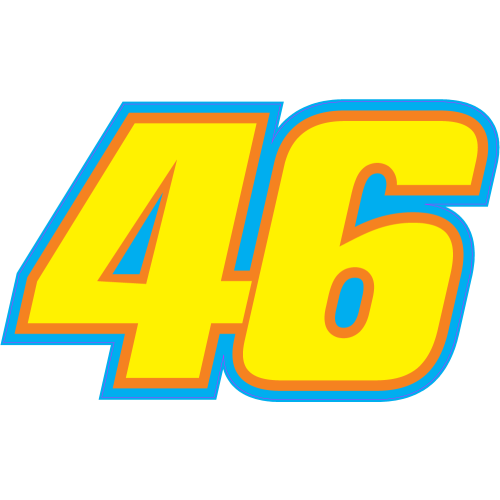 Autocollant 46 Valentino