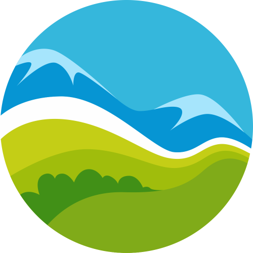 Autocollant Logo Nature Paysage 6