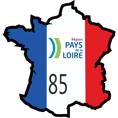 Autocollant Vendee (pays De La Loire)