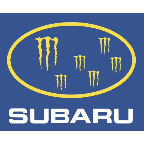 Autocollant Subaru Monster