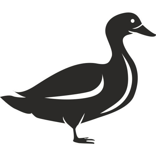 Sticker Ferme Canard