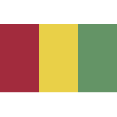 Autocollant Drapeau Guinée