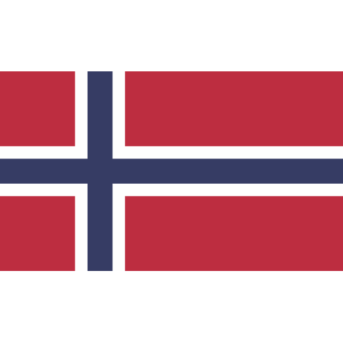 Autocollant Drapeau Norvège