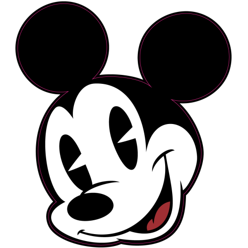 Autocollant Tete Mickey Original