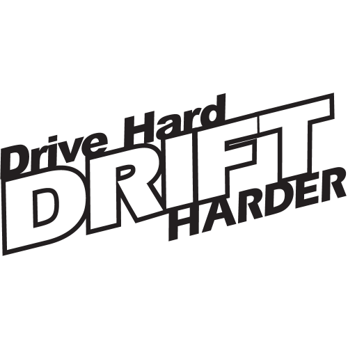 Sticker Jdm Drive Hard Drift Harder