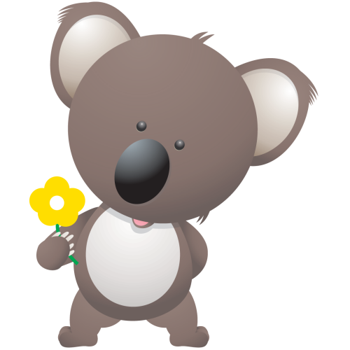 Autocollant Koala Pour Enfants