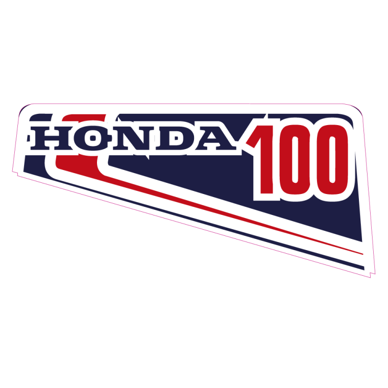 Décoration intérieure,Autocollant d'emblème d'aile 3D pour moto Honda - Type Silver Wing - Auto