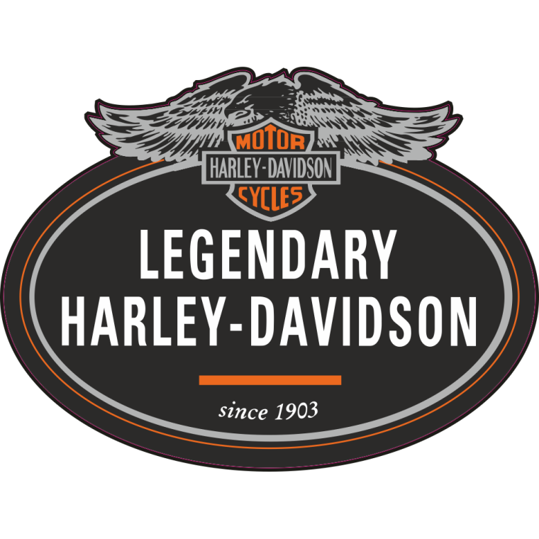 Lot De 25 Stickers Autocollants – Thème Harley Davidson – Neuf