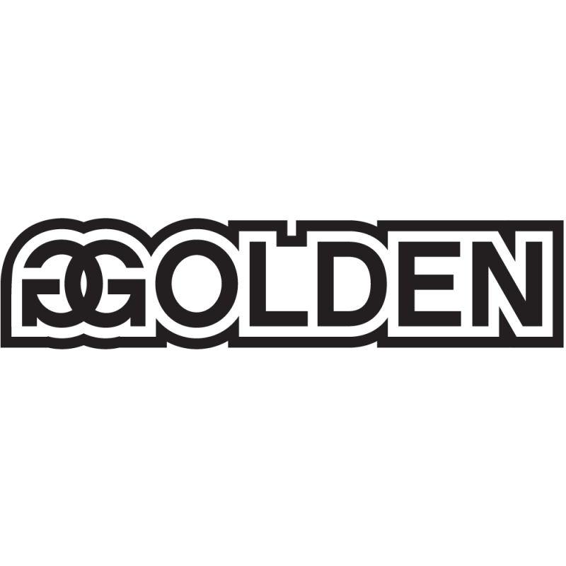 Sticker Jdm Golden