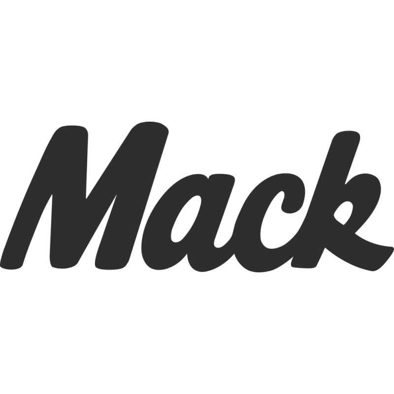 Sticker Mack Logo