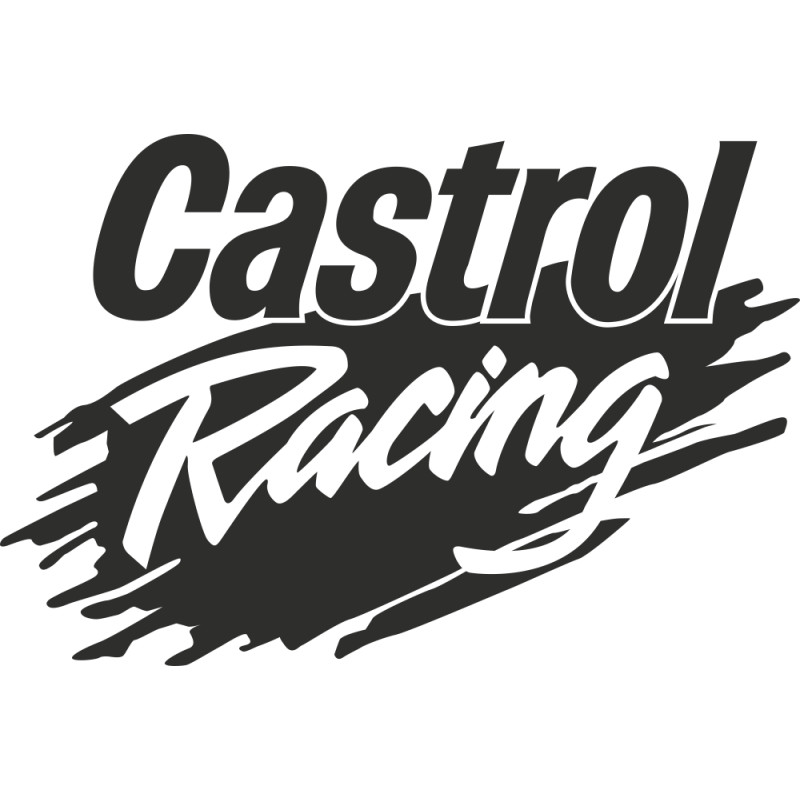 Sticker Logo Castrol Racing