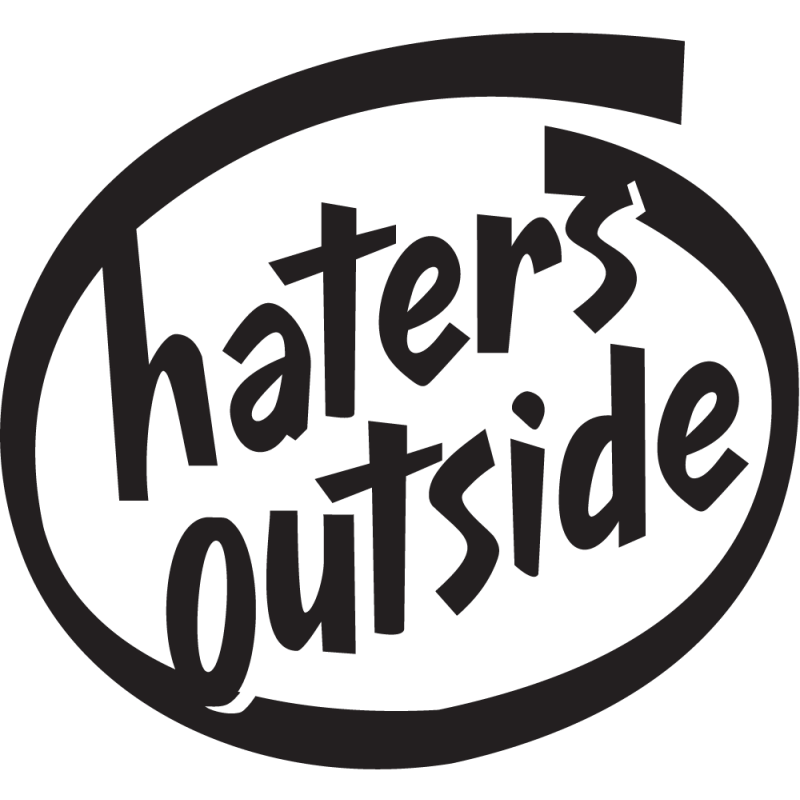 Sticker Jdm Haters Outside