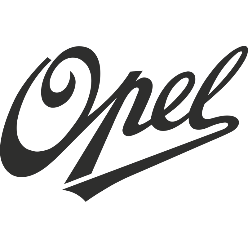 Autocollant Opel Logo