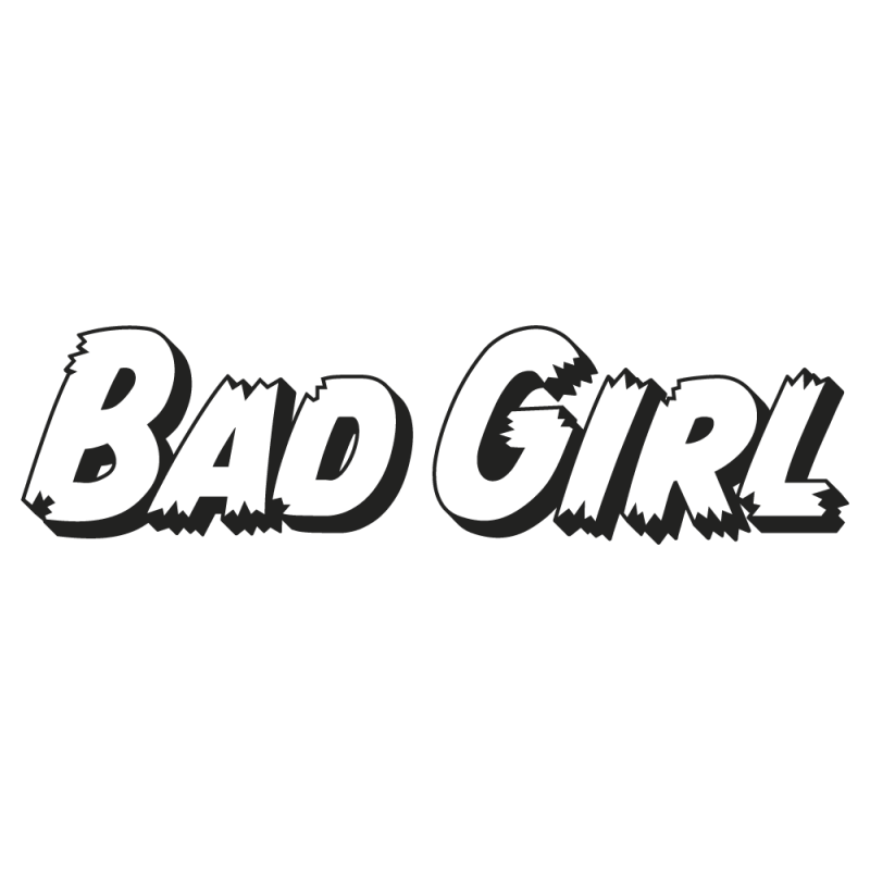Sticker Bad Girl