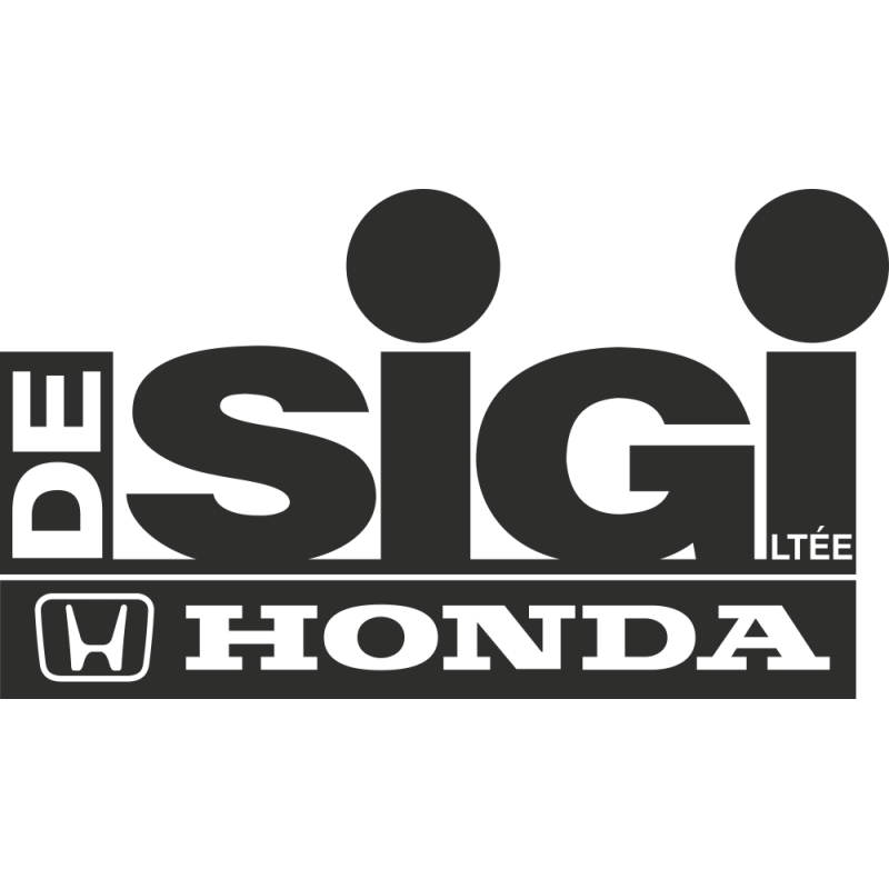 Sticker Honda Sigi