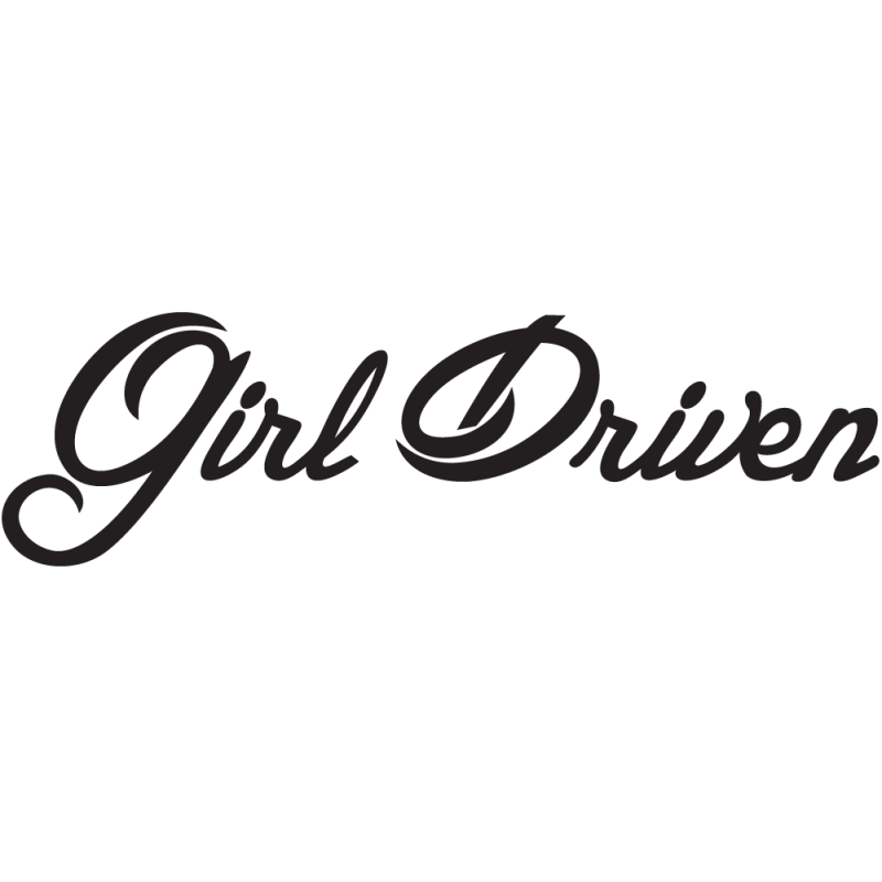 Sticker Jdm Girl Driven