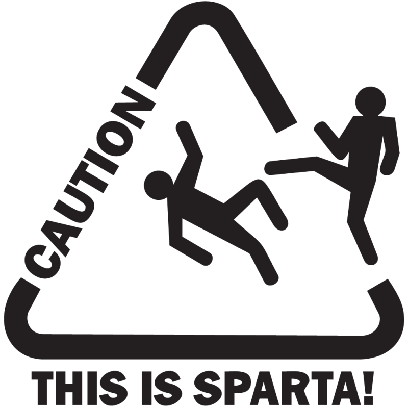 Sticker Jdm This Is Sparta!