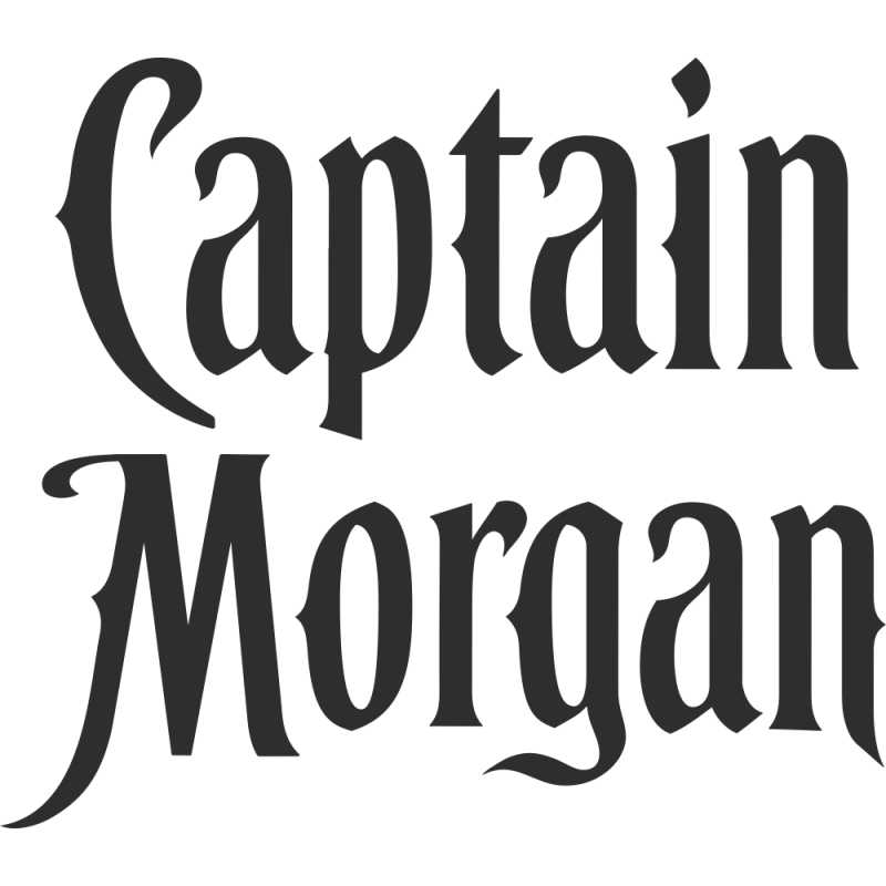 Sticker Captain Morgan