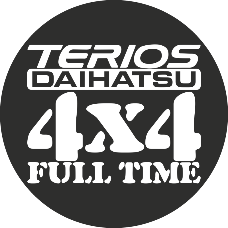 Sticker Daihatsu Terios 4x4