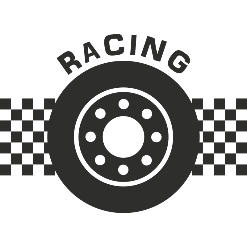 Sticker Racing Pneu