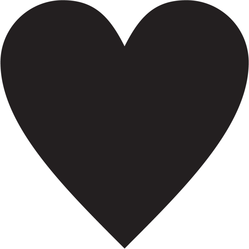 Sticker Forme Coeur