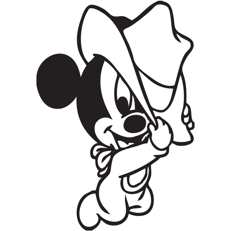 Sticker Mickey Bébé