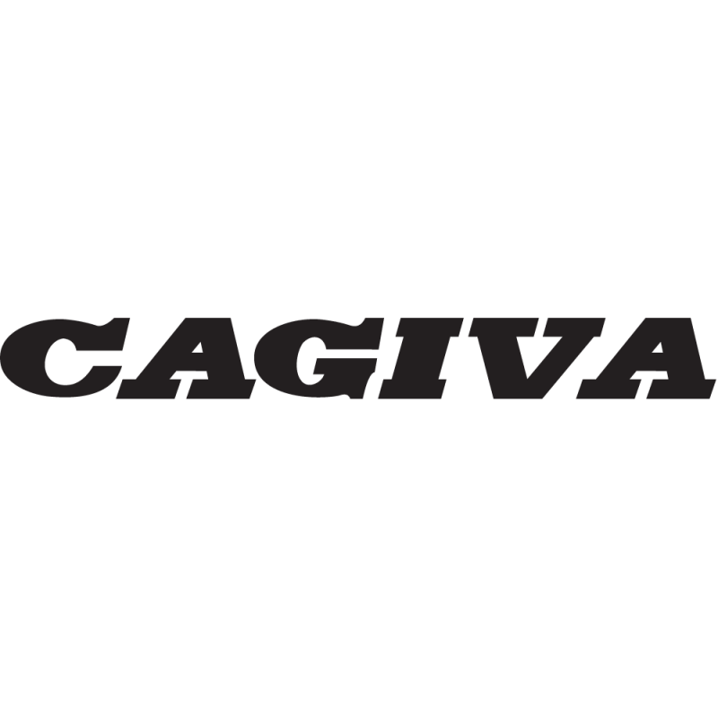 Sticker Cagiva Lettrage