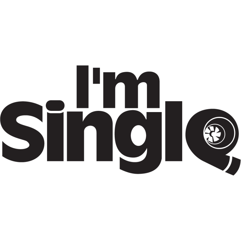 Sticker Jdm I'm Single