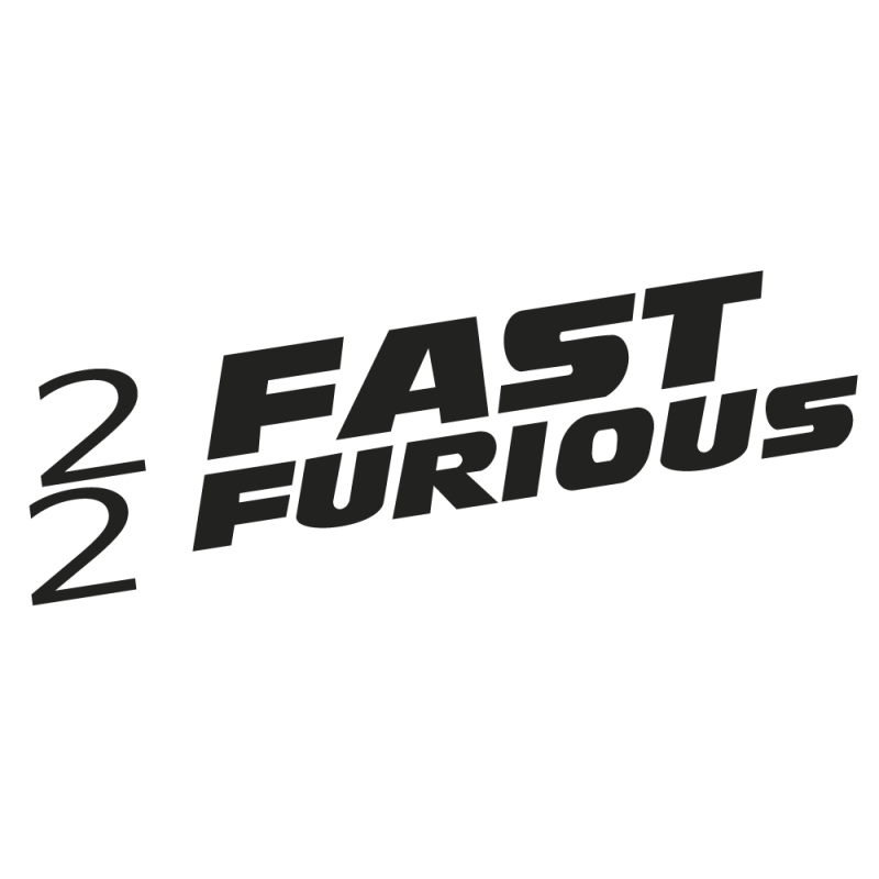 Sticker 2 Fast Furious