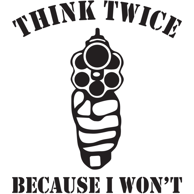 Sticker Jdm Think Twice