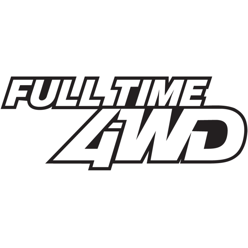 Sticker Jdm Full Time 4 Wd