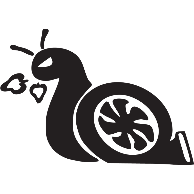 Sticker Turbo Snail