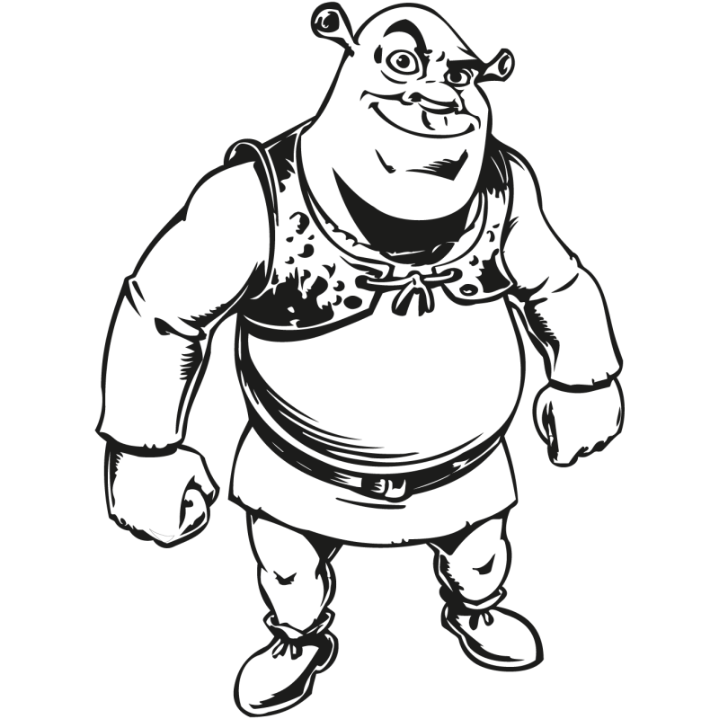 Sticker Shrek