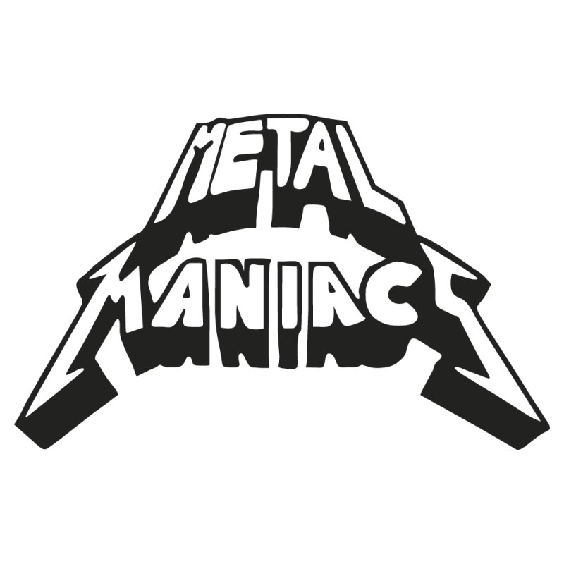 Sticker Metal Maniacs