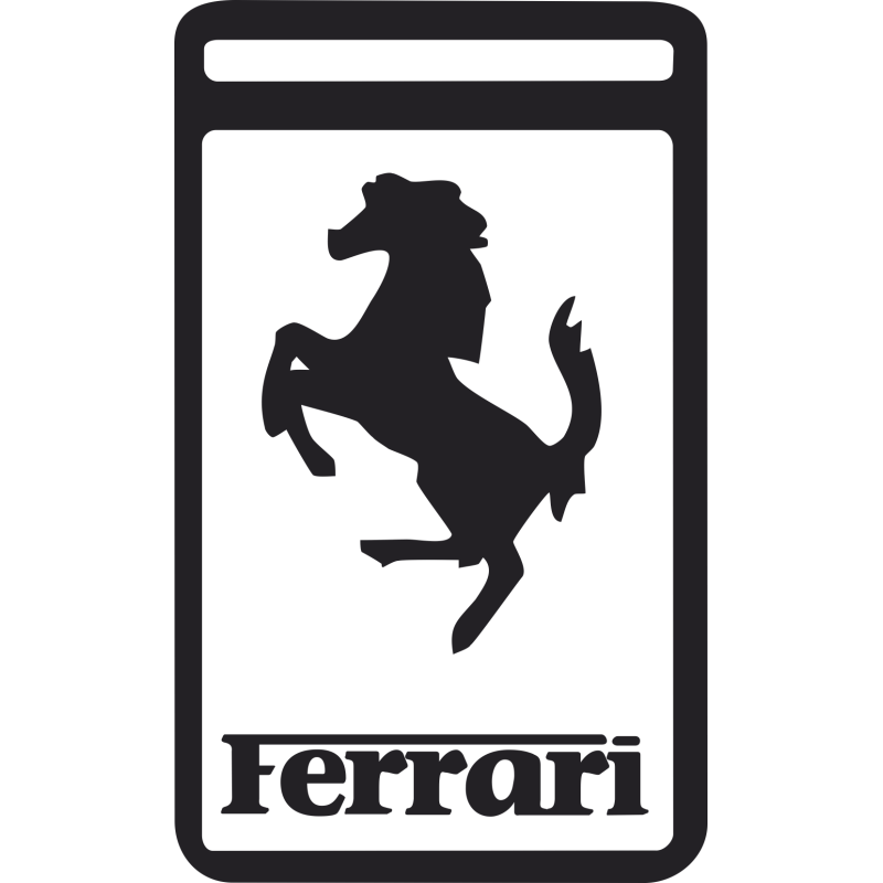 Sticker Ferrari Logo