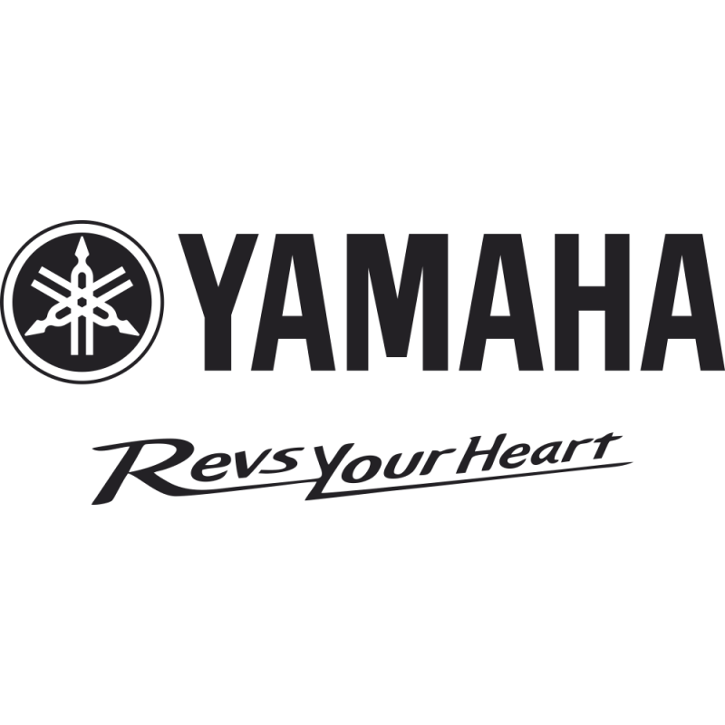 Sticker Yamaha Revs Your Heart