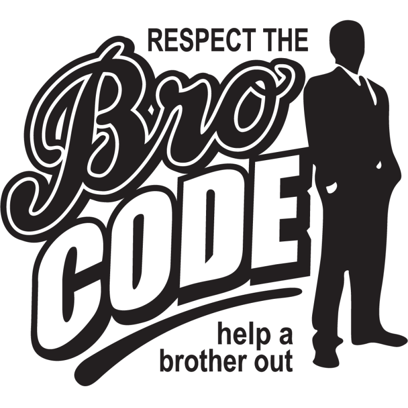 Sticker Jdm Bro Code