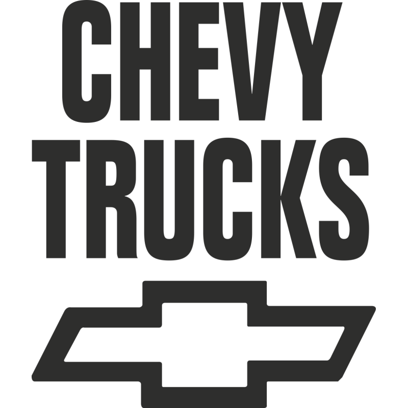 Sticker Chevy Trucks