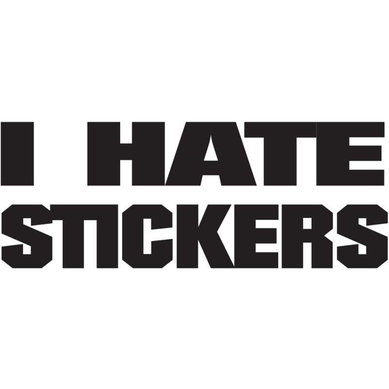 Sticker Jdm I Hate Stickers