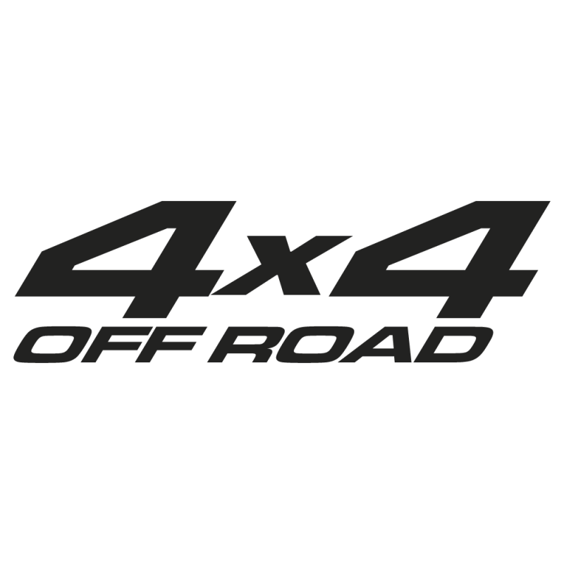 Sticker 4x4 Offroad